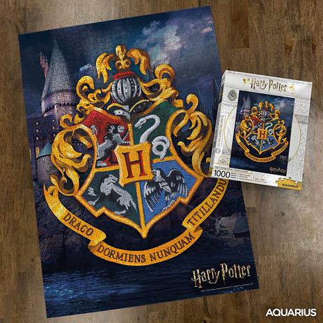 Harry Potter Jigsaw Puzzle Hogwarts Logo (1000 Pieces) Aquarius - 3