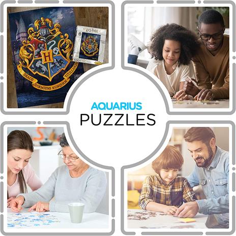 Harry Potter Jigsaw Puzzle Hogwarts Logo (1000 Pieces) Aquarius - 4
