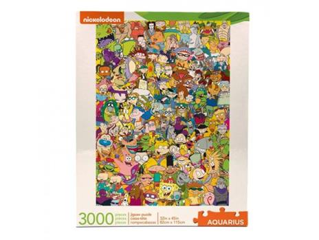 Nickelodeon Jigsaw Puzzle Cast (3000 Pieces) Aquarius