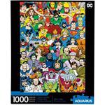 ACQUARIO Puzzle 1000 pezzi DC Comics Retro Cast 65378