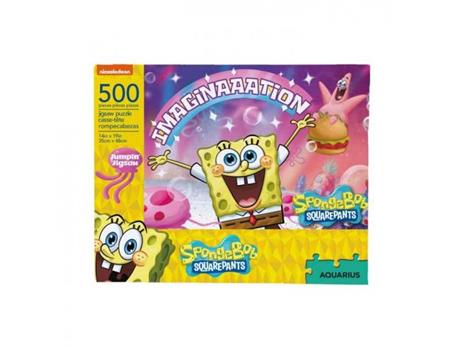 SpongeBob Jigsaw Puzzle Imaginaaation (500 Pieces) Aquarius