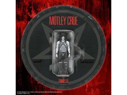 Motley Crue React Tommy Lee Shout Bw Af Action Figura Super 7