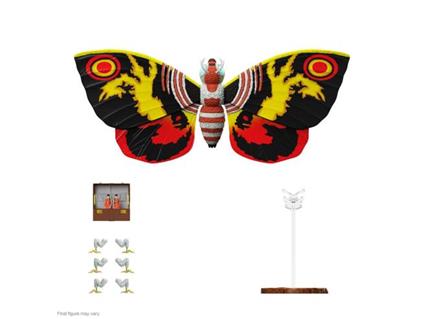 Godzilla Toho Ultimates! Action Figura W5 Mothra 1992 Figura 30 Cm Super 7