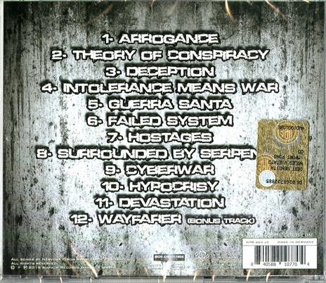 Agony - CD Audio di Nervosa - 2