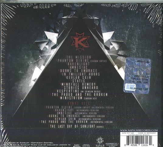The Shadow Theory (Digipack Limited Edition) - CD Audio di Kamelot - 2