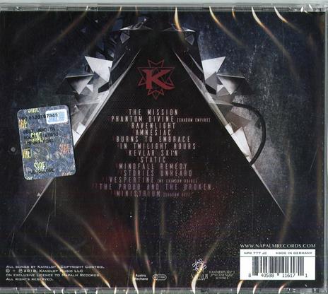 The Shadow Theory - CD Audio di Kamelot - 2