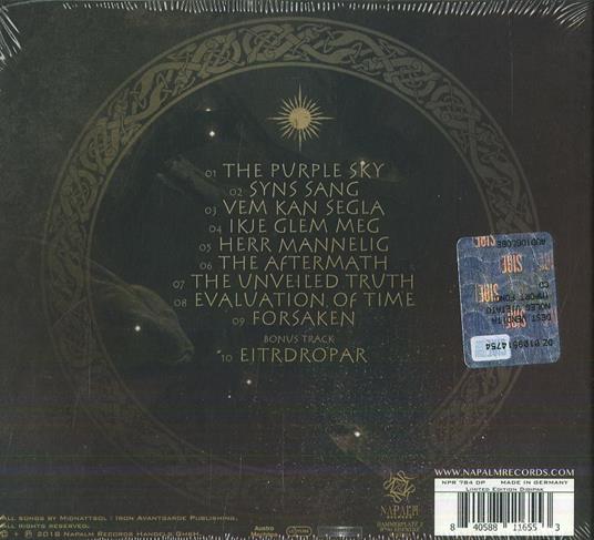 The Aftermath (Digipack Limited Edition + Bonus Track) - CD Audio di Midnattsol - 2