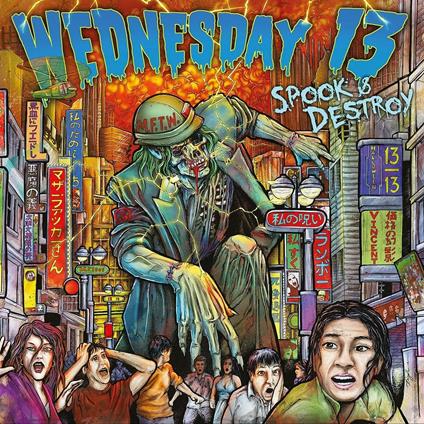 Spook & Destroy - Vinile LP di Wednesday 13