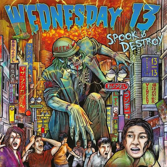 Spook & Destroy - Vinile LP di Wednesday 13