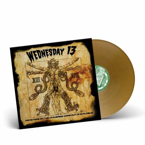 Mosters of the Universe (Limited Gold Edition) - Vinile LP di Wednesday 13 - 2