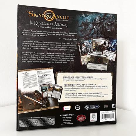 Il Signore degli Anelli, Gioco di Carte - Il Risveglio di Angmar - Esp. Campagna. Esp. - ITA. Gioco da tavolo - 3