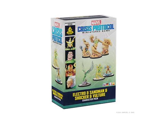 Marvel Crisis Protocol - Electro & Sandman & Shocker & Vulture - Espansioni