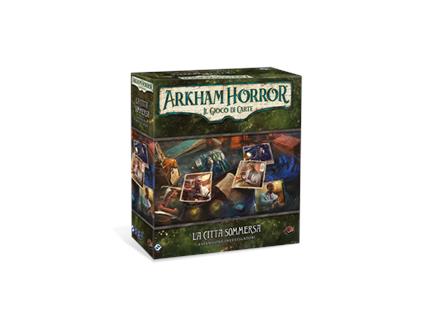 Arkham Horror LCG La Città Sommersa Italiano Espansione Investigatori