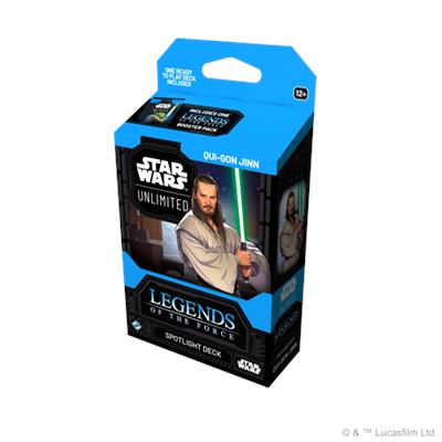 Star Wars: Unlimited - Legends of the Force - Deck: Qui-Gon Jinn EN