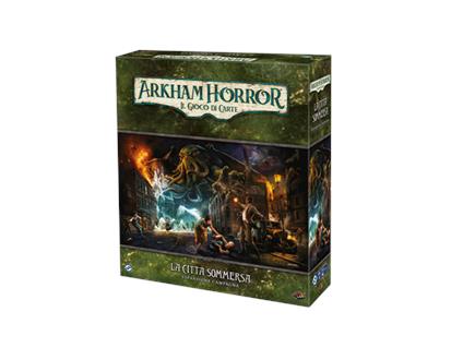 Arkham Horror LCG La Città Sommersa Italiano Espansione Campagna