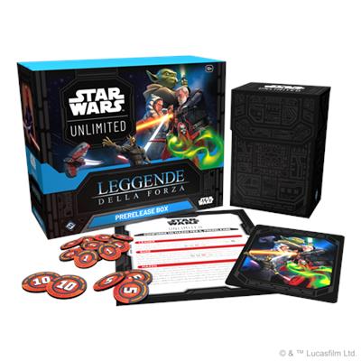 Star Wars: Unlimited - Leggende della Forza: Prerelease Box IT - 2
