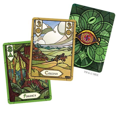 Il Signore degli Anelli. Le due torri: Trick-Taking Game. Gioco da tavolo - 5