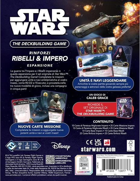 Star Wars: The Deckbuilding Game - Ribelli Impero. Espansione - 2