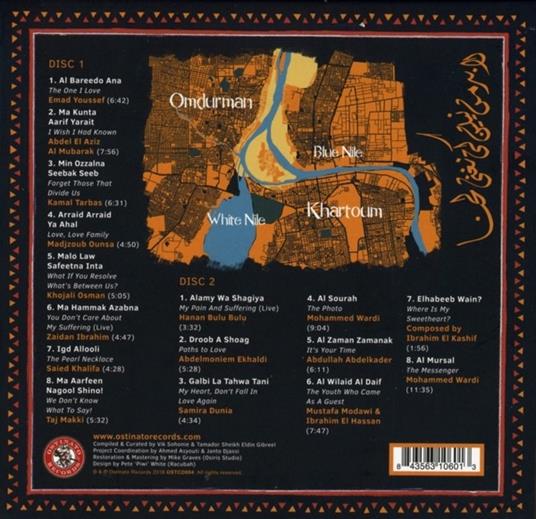 The Violins & Synths Of Sudan - CD Audio - 2