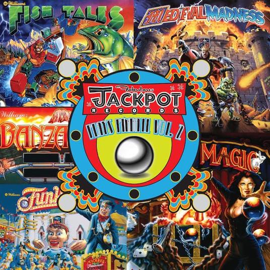 Jackpot Plays Pinball Vol. 2 (Blue Vinyl - Vinile LP