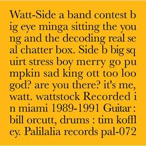 Vinile Recorded In Miami 1989-1991 Watt