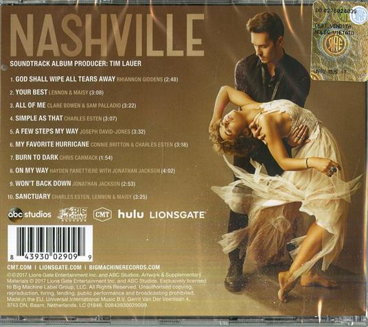 Music of Nashville 5.1 (Colonna sonora) - CD Audio - 2