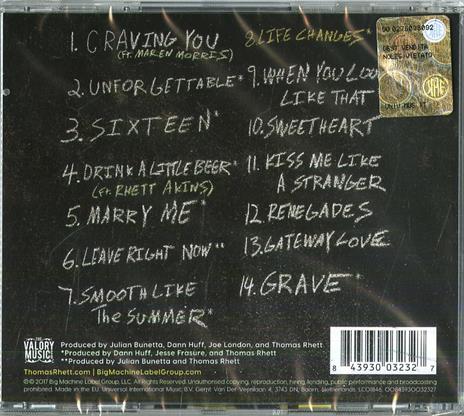Life Changes - CD Audio di Thomas Rhett - 2
