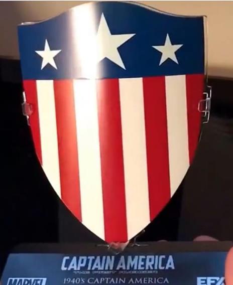 Exf Marvel Captain America 1/6 Shield 1940 Replica Le Exclusive - 7