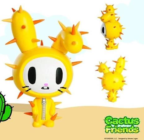 Tokidoki Mini Truffle Cactus Yellow By Simone Legno 3 Nuovo New Figure - 3