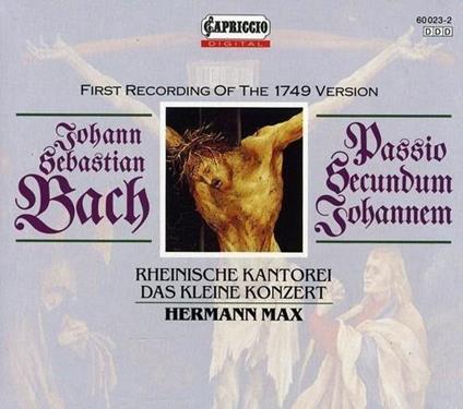 St. John Passion - CD Audio di Johann Sebastian Bach
