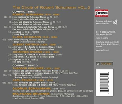 Circle of Robert Schumann - CD Audio di Robert Schumann - 3