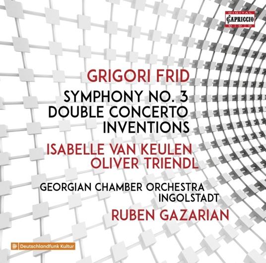 Concerto per Viola - Pianoforte e Archi - Sinfonia n.3 Op.50 - 2 Invenzioni Op.46a - CD Audio di Grigory Frid