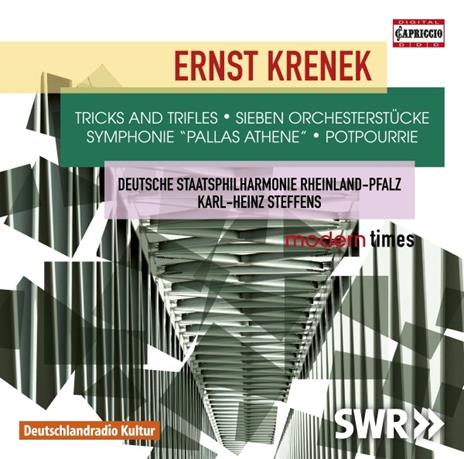 Sinfonia op.137 - CD Audio di Ernst Krenek,Staatsphilharmonie Rheinland-Pfalz