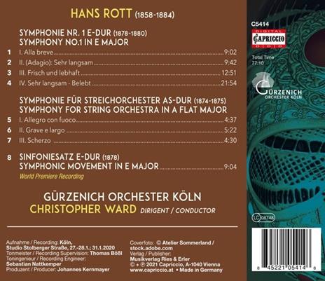 Orchestral Works Vol.2 - CD Audio di Hans Rott - 2