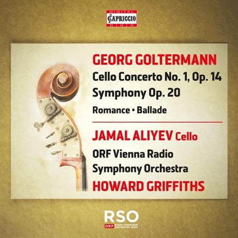 Cello Concerto No.1 - Symphony Op.20 - CD Audio di ORF Symphony Orchestra,Georg Goltermann