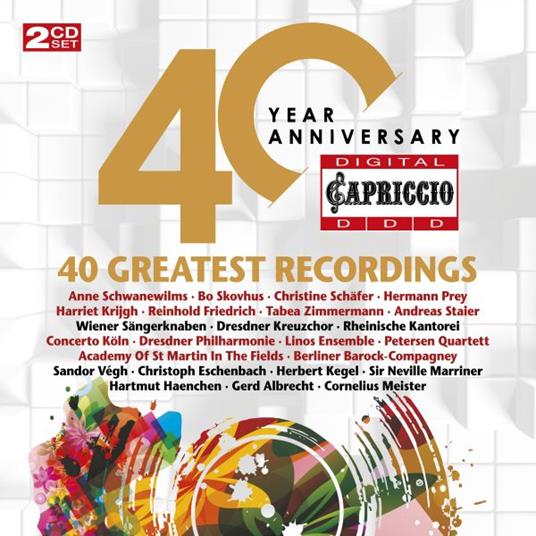 40 Great Recordings - CD Audio