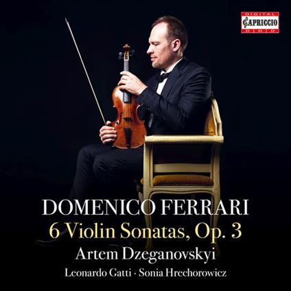 6 Violin Sonatas Op.3 - CD Audio di Domenico Ferrari