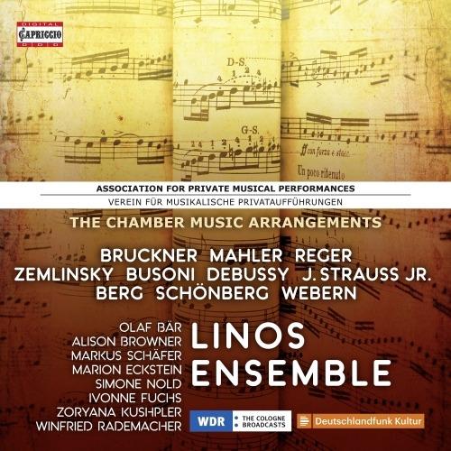 Chamber Music Arrangements. Association for Private Music Performances - CD Audio di Linos Ensemble