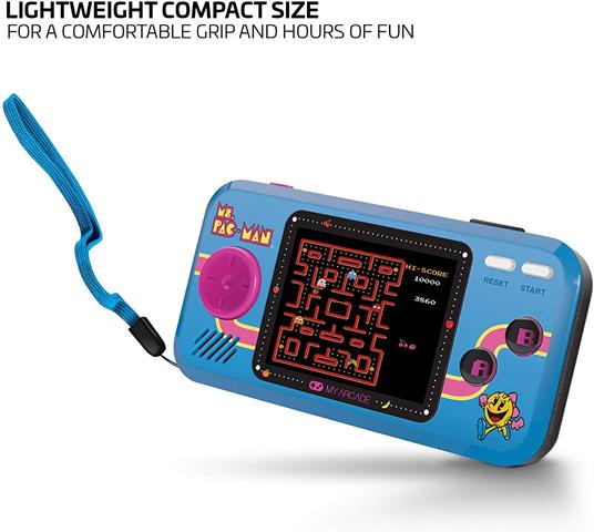 My Arcade Ms. Pac-Man console da gioco portatile Nero, Blu 6,98 cm (2.75") - 3