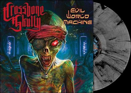 Evil World Machine (Black Smoke Vinyl) - Vinile LP di Crossbone Skully