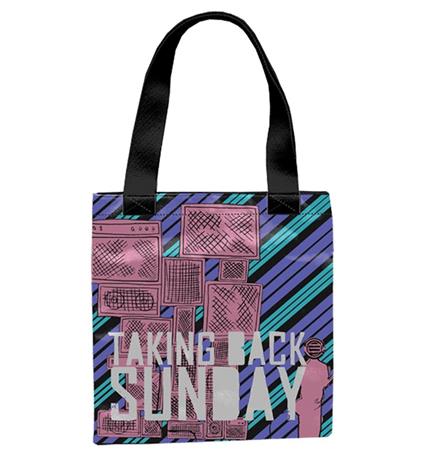 Borsetta Taking Back Sunday. Tote Bag