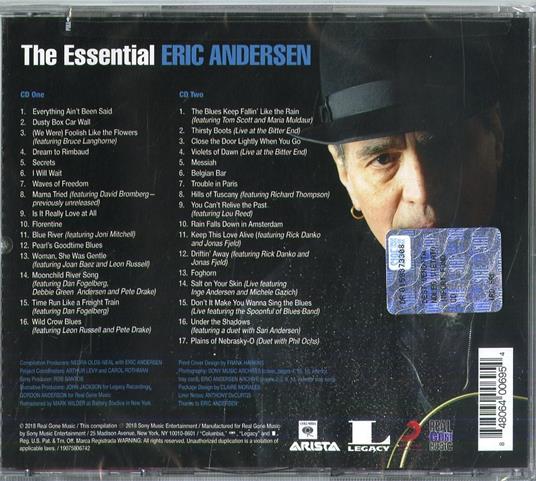 The Essential - CD Audio di Eric Andersen - 2