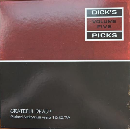 Dick?S Picks Vol. 5 - Oakland Auditorium Arena 12-26-79 - Vinile LP di Grateful Dead