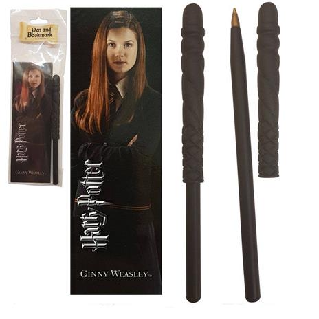 Harry Potter - Bacchetta Penna e Segnalibro di Ginny Weasley