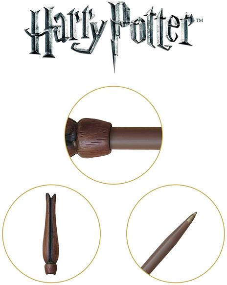 Harry Potter - Bacchetta Penna e Segnalibro di Luna Lovegood - 5
