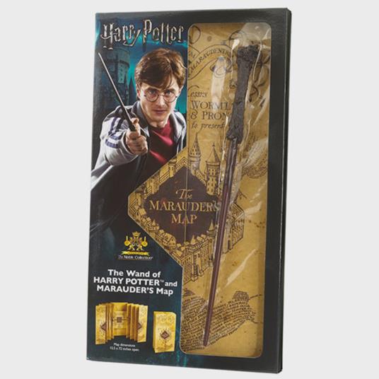 Harry Potter - Bacchetta di Harry con mappa del Malandrino (Blister)