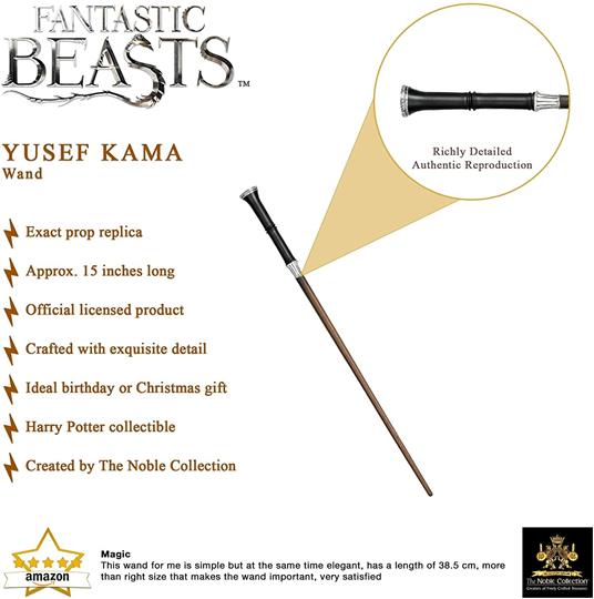 Bacchetta Magica blister di Yusuf Kama - Animali fantastici - 3