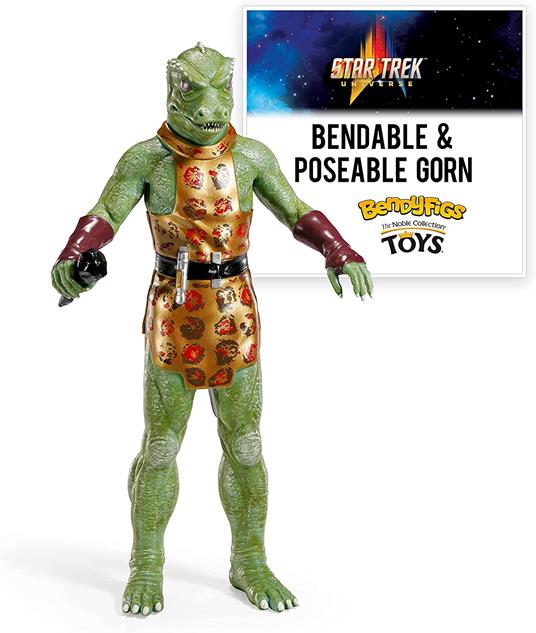 Star Trek: The Original Series Bendyfigs Bendable Figura Gorn 19 Cm Noble Collection