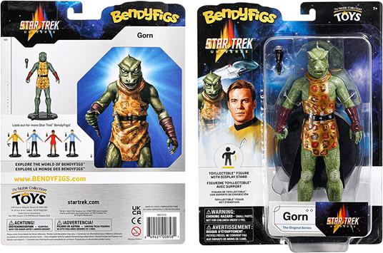 Star Trek: The Original Series Bendyfigs Bendable Figura Gorn 19 Cm Noble Collection - 4