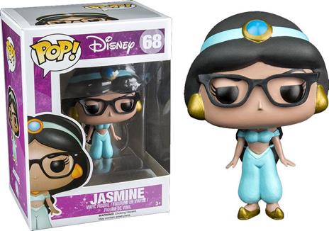 Funko POP! Disney. Aladdin. Jasmin Nerd. Hipster Variant - 3